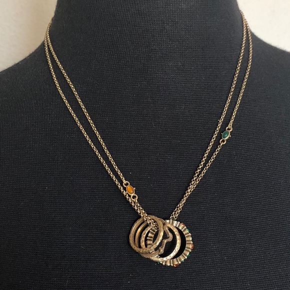 Lucky Brand Jewelry - Lucky Brand Ring Charm Necklace